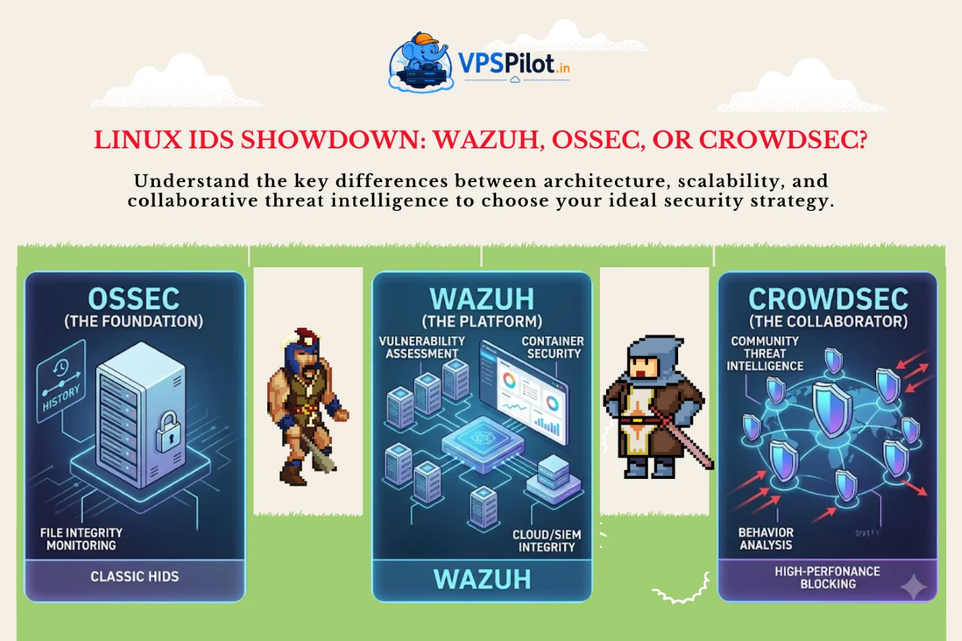 Intrusion Detection Systems (IDS) for Linux - Wazuh vs. OSSEC vs. CrowdSec thumbnail