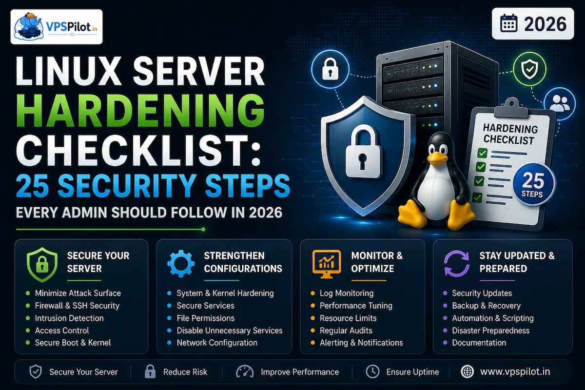 Linux Server Hardening Checklist: 25 Security Steps Every Admin Should ...